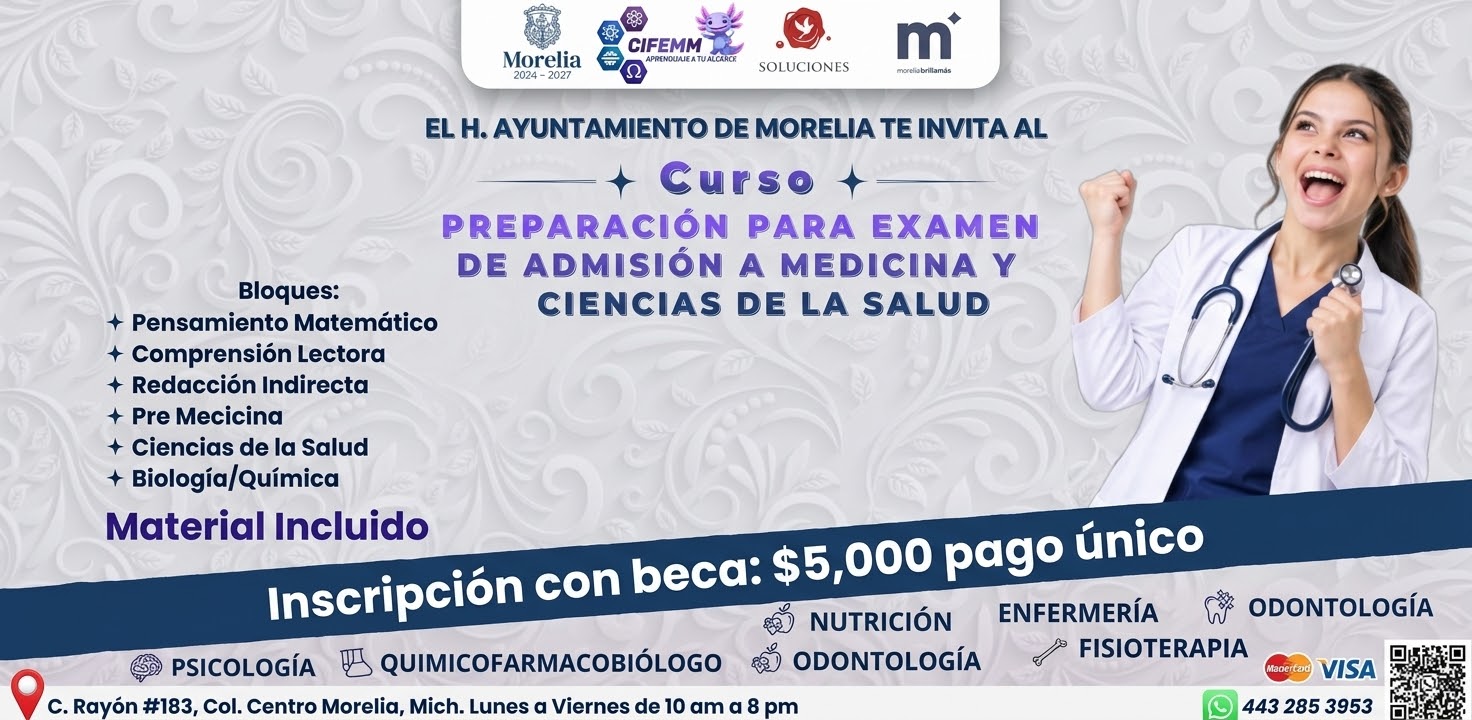 Curso de Preparación para Examen de Admisión a Medicina y Ciencias de la Salud