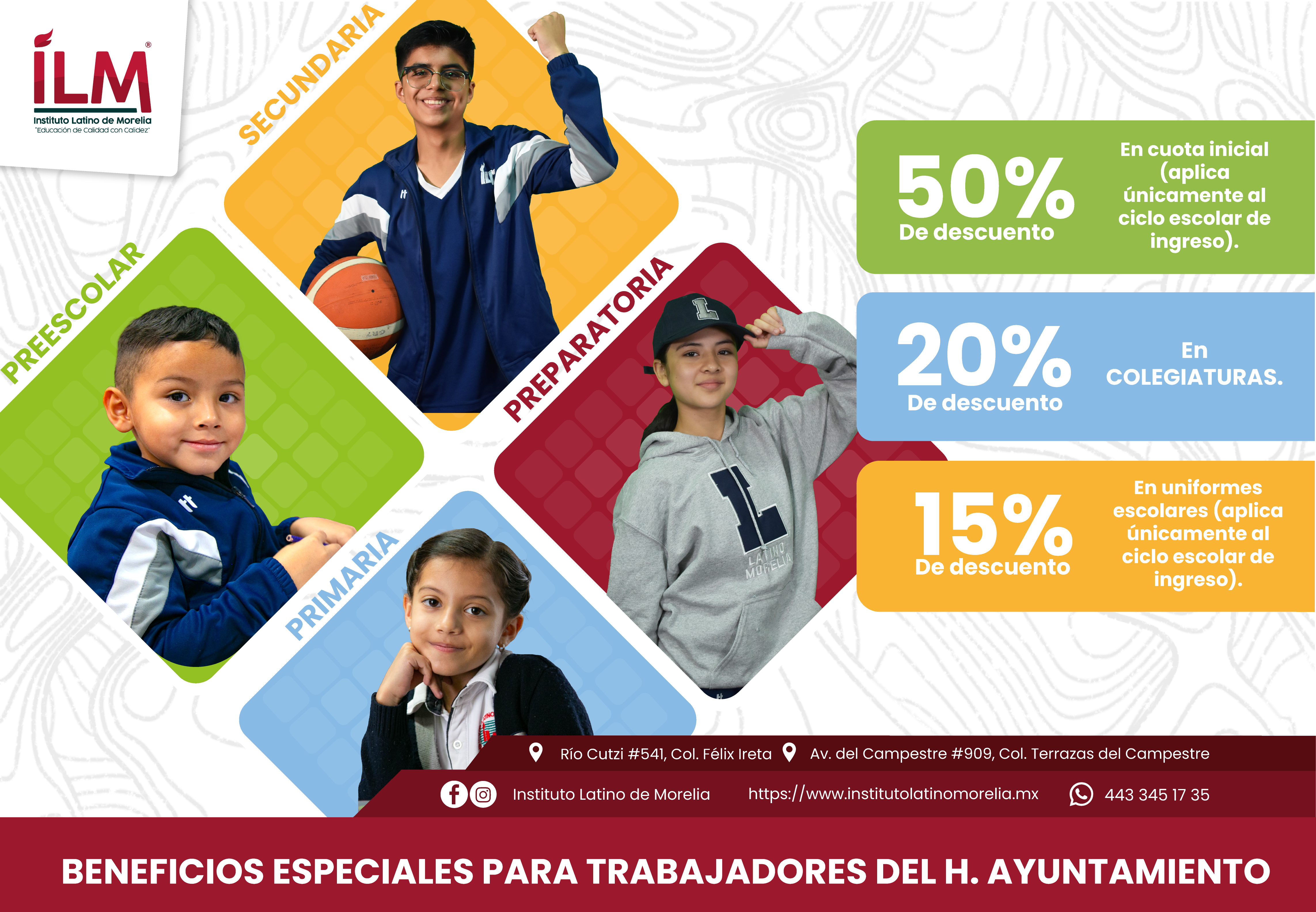 Del 20% al 50% de descuento